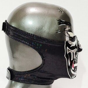 SKULL FACEMASK wrestling mask luchador costume wrestler lucha | Etsy