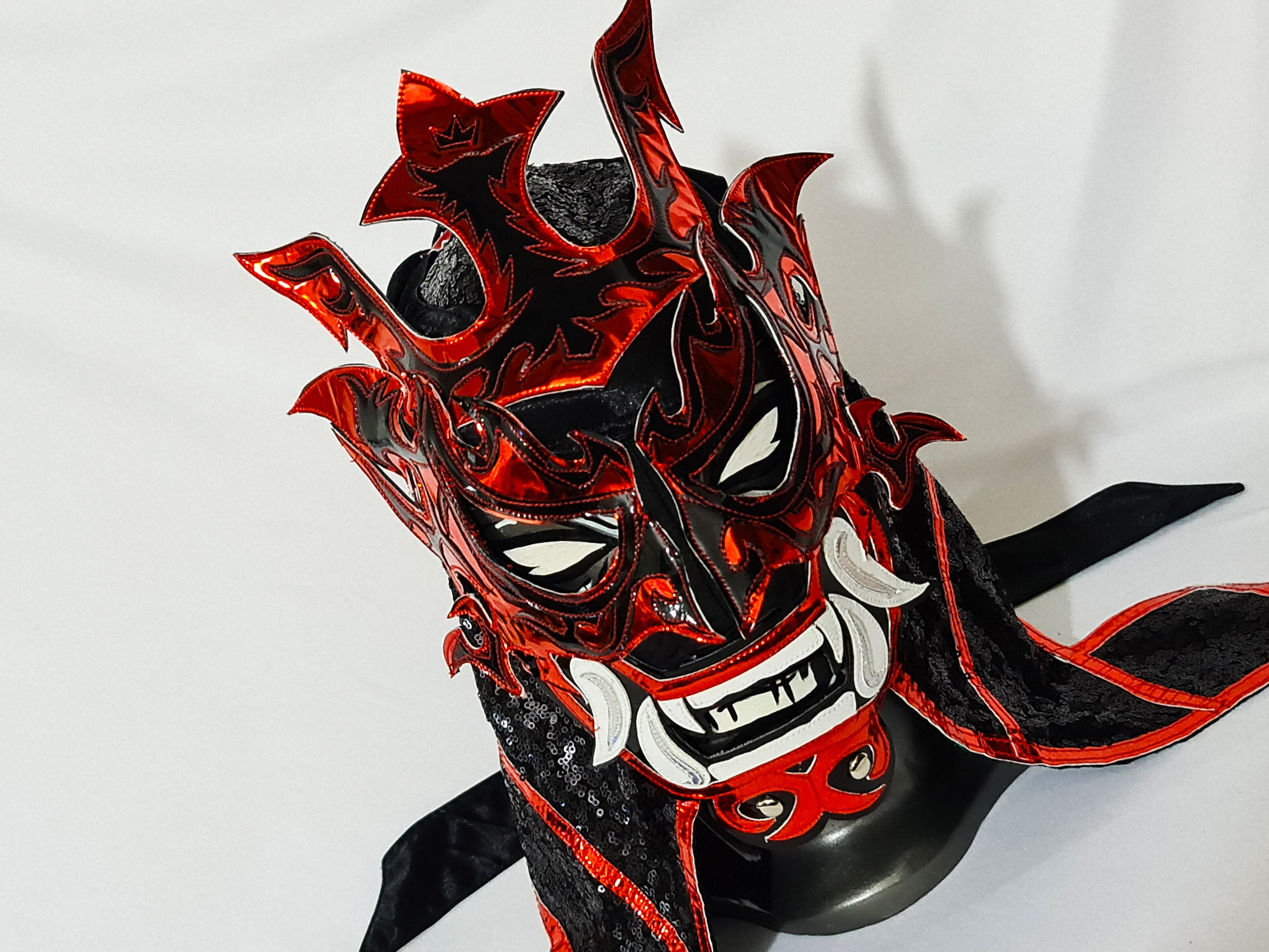 Samurai Mask Wrestling Mask Luchador Costume Wrestler Lucha Libre Mexican Mask Maske Cosplay