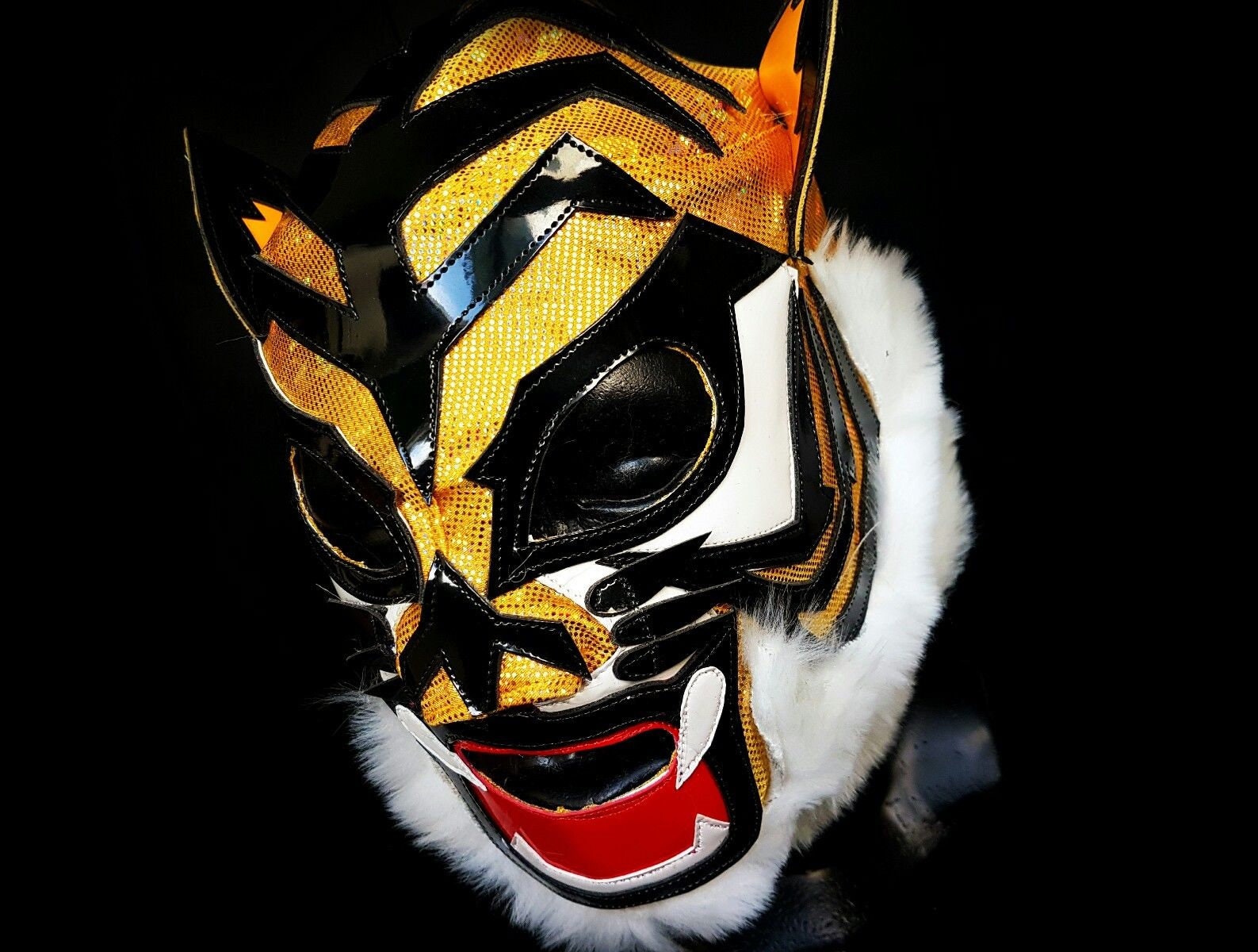 Tiger Mask Wrestling Mask Luchador Costume Wrestler Lucha Libre