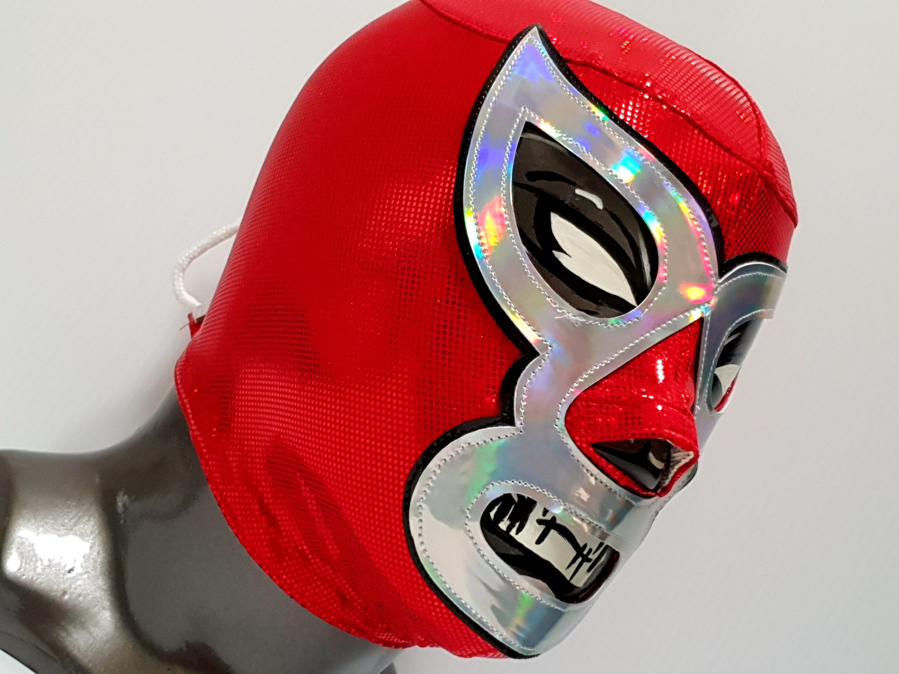 RED DEMON wrestling mask luchador costume wrestler lucha libre Etsy