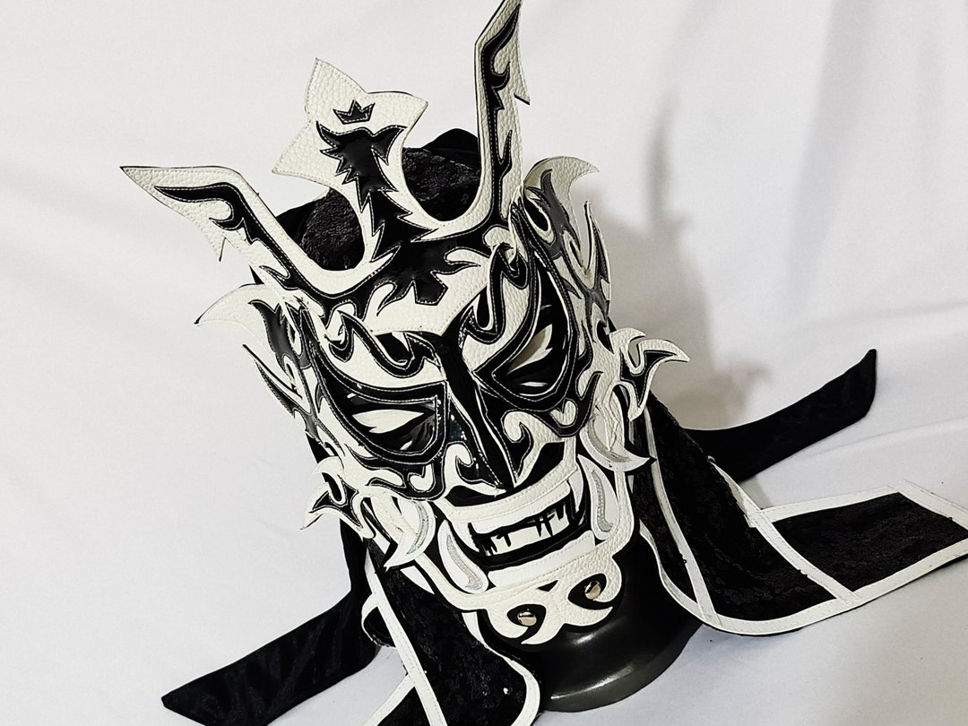 SAMURAI MASK Wrestling Mask Luchador Costume Wrestler Lucha Libre