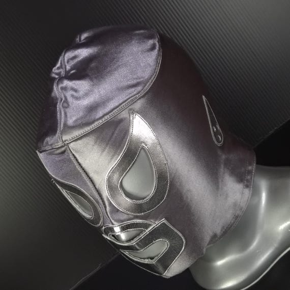 hand made SILVER MASK wrestling mask luchador costume wrestler lucha libre mexican mask maske cosplaysemi pro mask