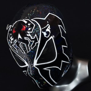 hand made SPIDER mask wrestling mask luchador costume wrestler lucha libre mexican mask maske cosplaysemi pro mask