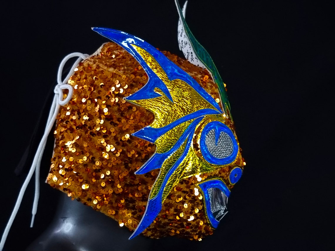 ALEBRIJE Mask Wrestling Mask Luchador Costume Wrestler Lucha Etsy