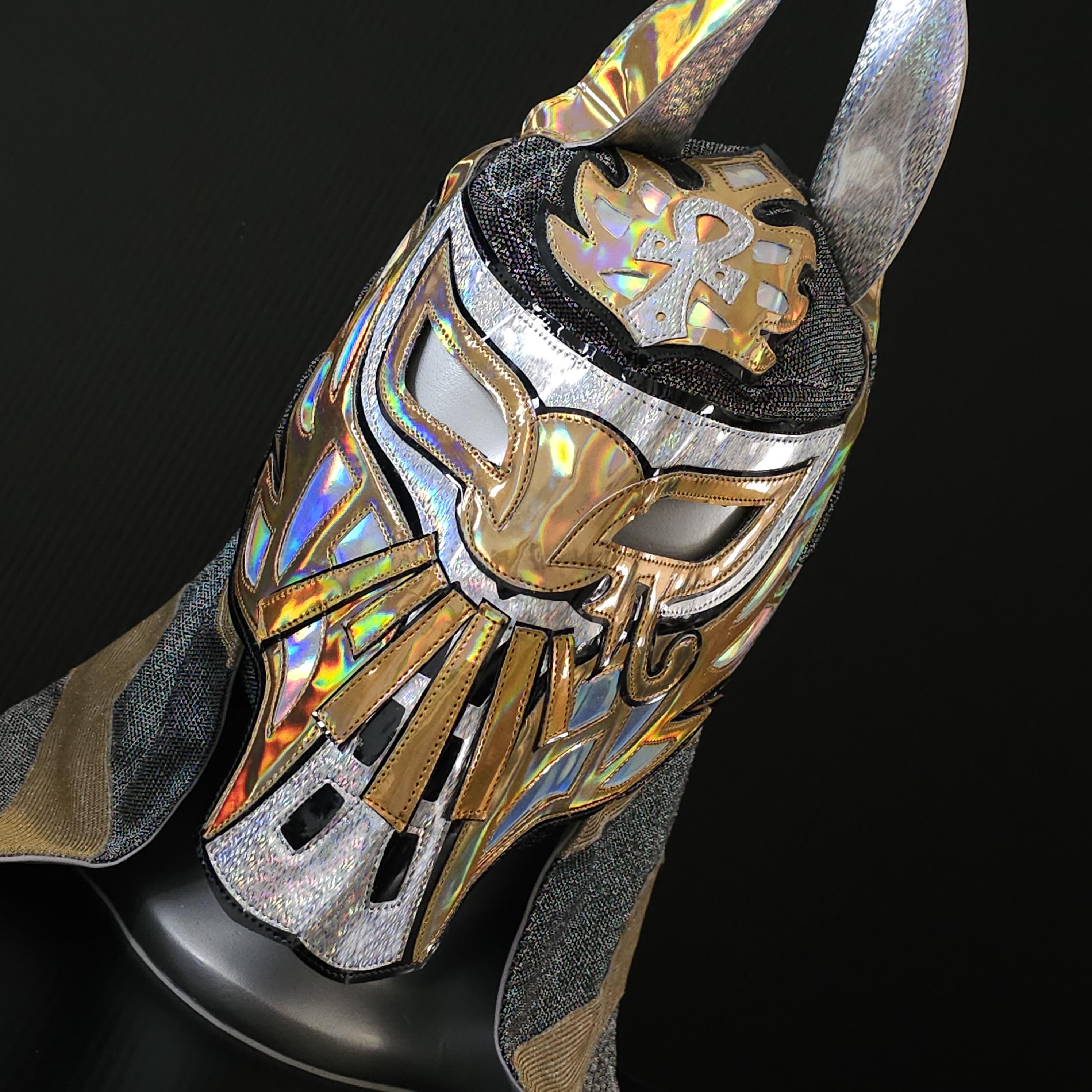 Hand Made Anubis Mask Wrestling Mask Luchador Costume Wrestler Lucha ...