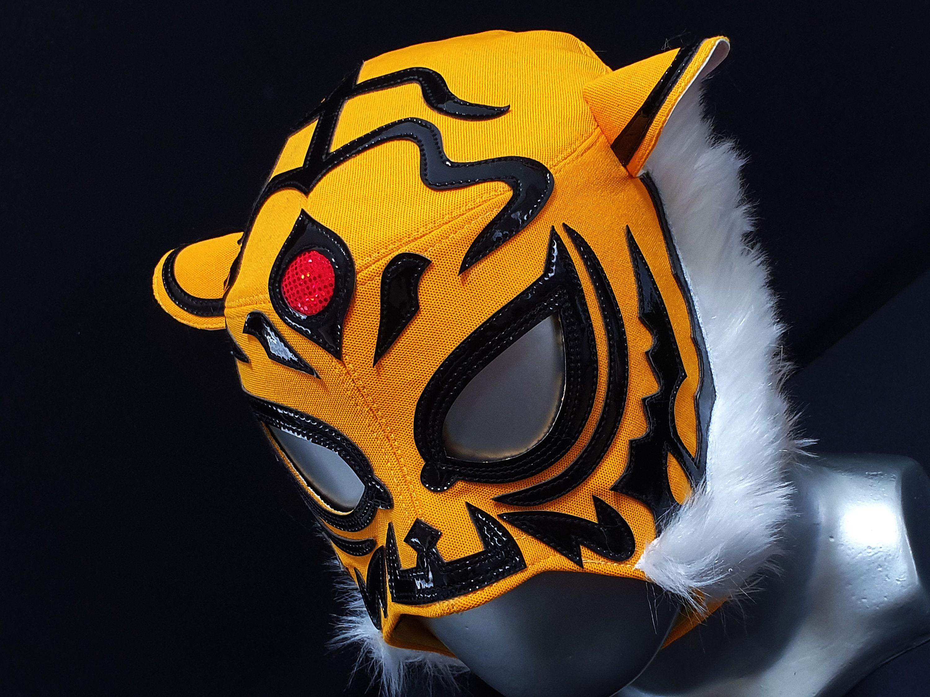 REAL PRO Tiger Mask Wrestling Mask Luchador Costume Wrestler Etsy REAL PRO Tiger Mask Wrestling Mask Luchador Costume Wrestler Etsy