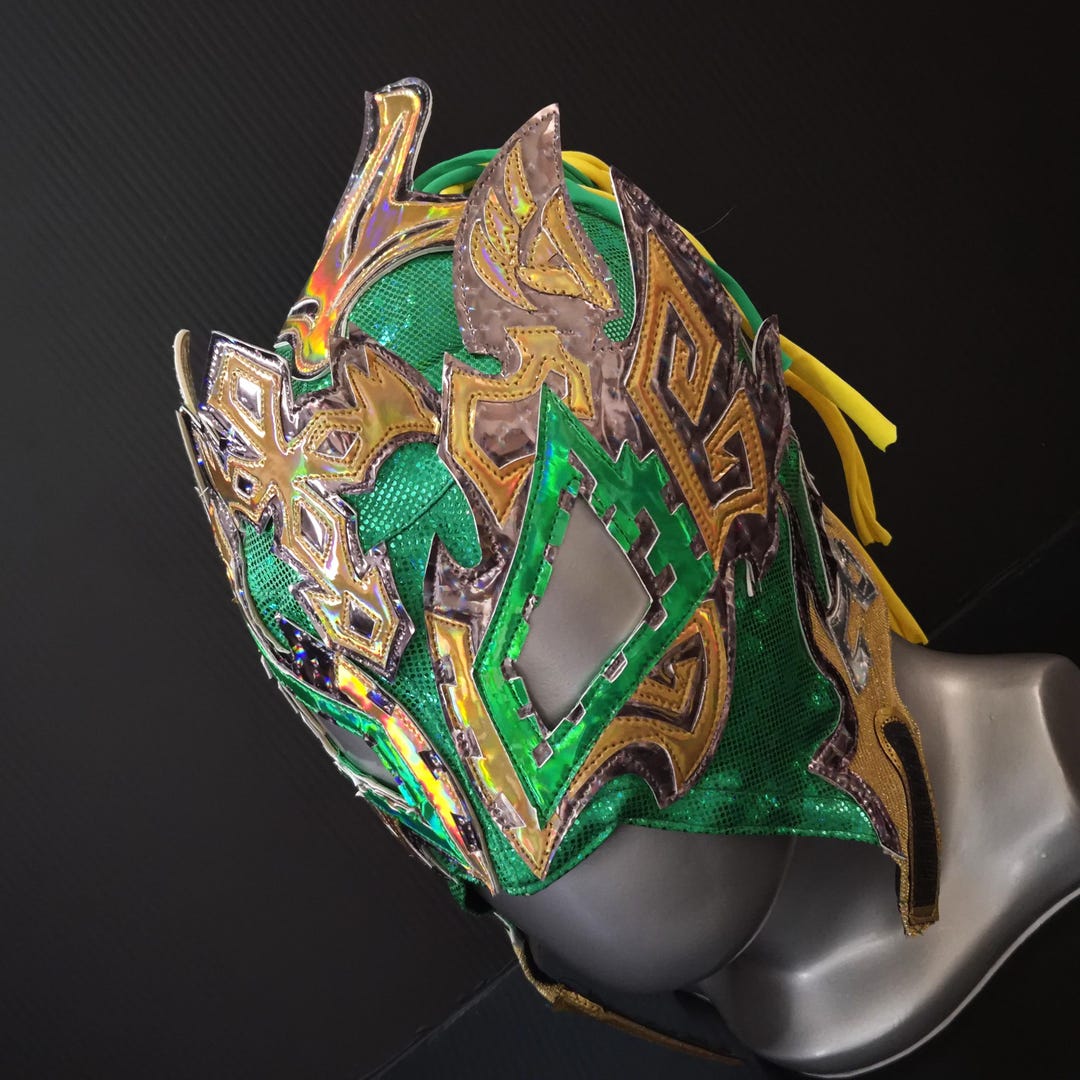 Hand Made Firebird Mask Wrestling Mask Luchador Costume Wrestler Lucha ...