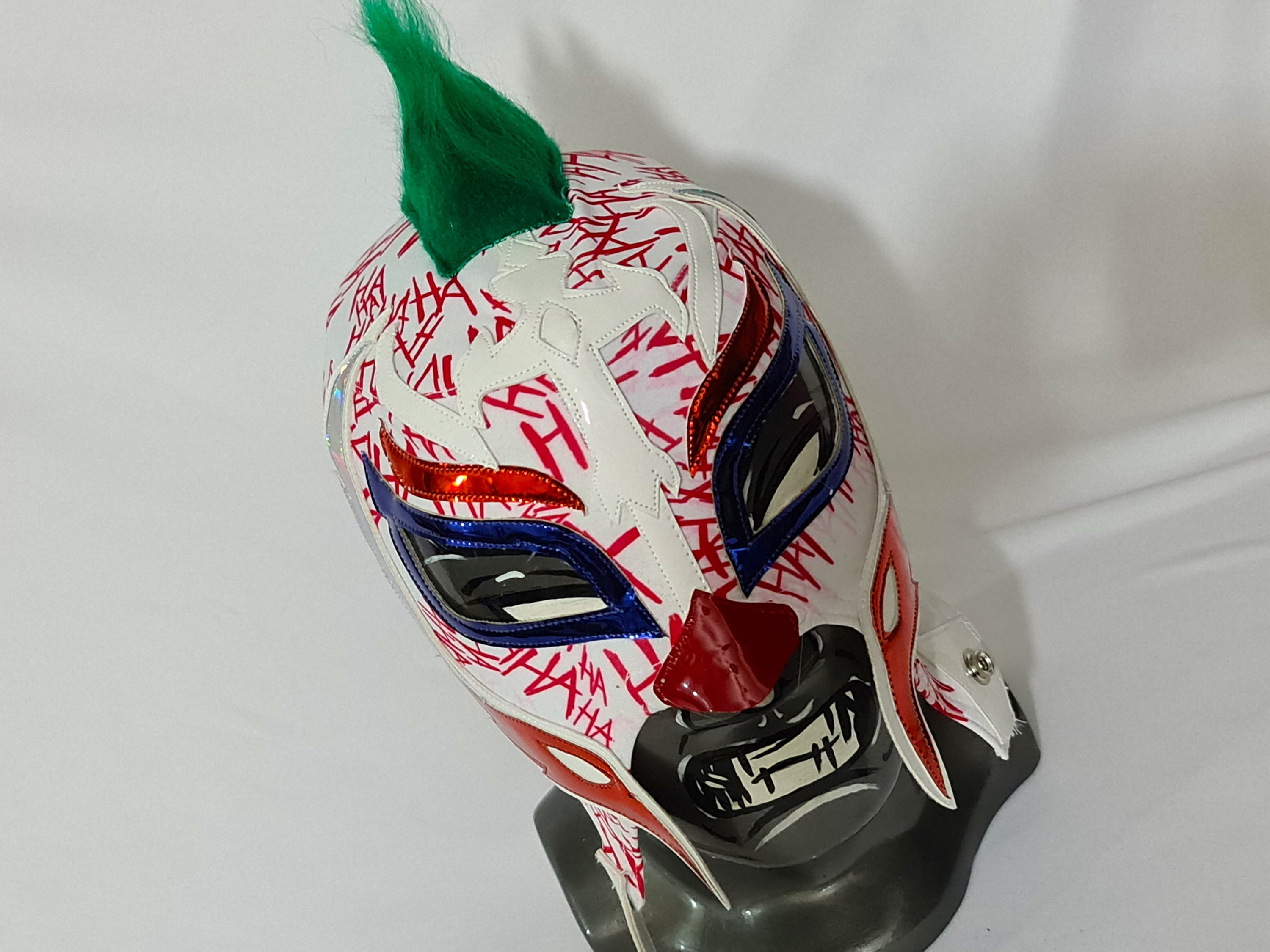 JOKER MASK wrestling mask luchador costume wrestler lucha Etsy