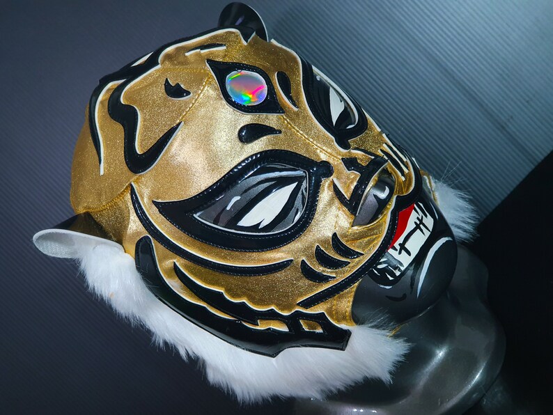 Tiger Mask Wrestling Mask Luchador Costume Wrestler Lucha Libre Mexican Mask Maske Cosplay Masks Accessories Koszulkiznadrukiem Com Pl