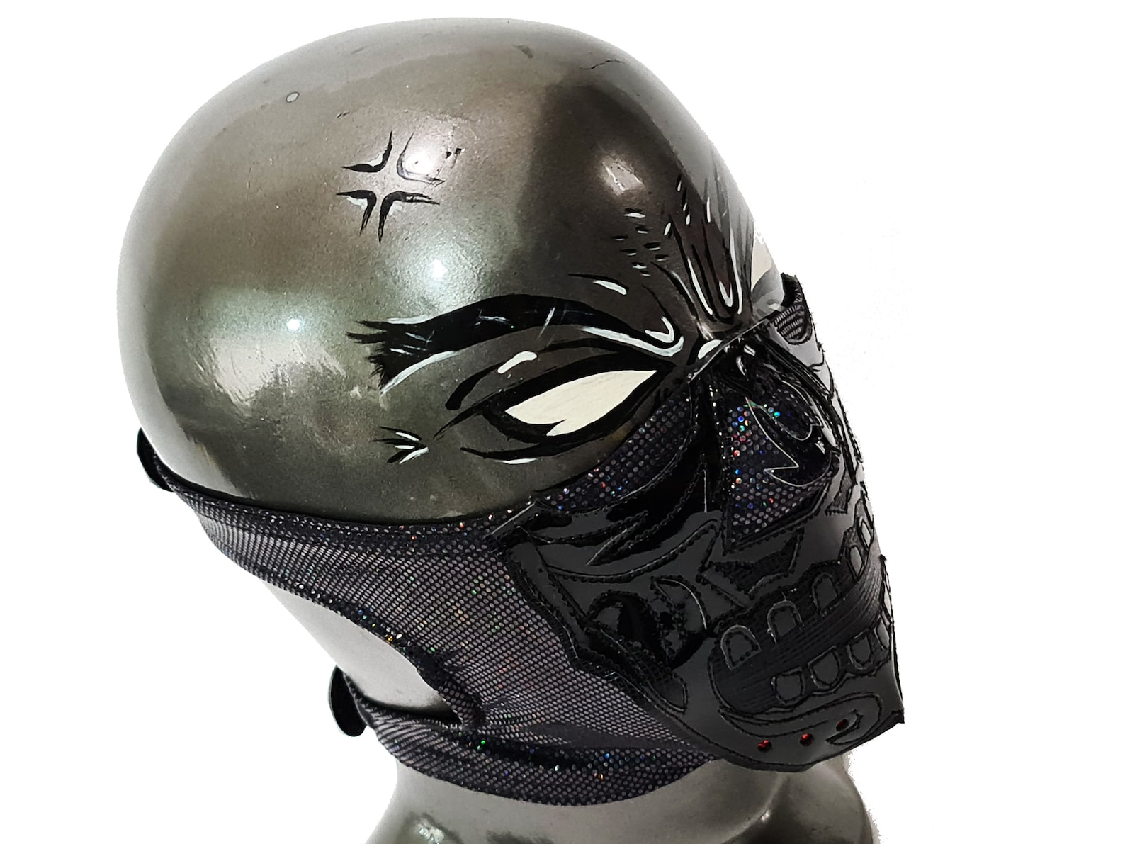 SKULL FACEMASK Wrestling Mask Luchador Costume Wrestler Lucha | Etsy