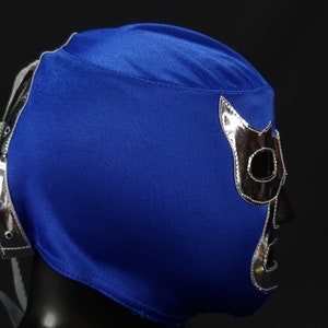 BLUE MASK wrestling mask luchador costume wrestler lucha libre mexican mask maske cosplay image 7