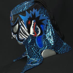 ręcznie robiona maska zapaśnicza DRAGON luchador kostium zapaśnik lucha libre meksykańska maska maska cosplay