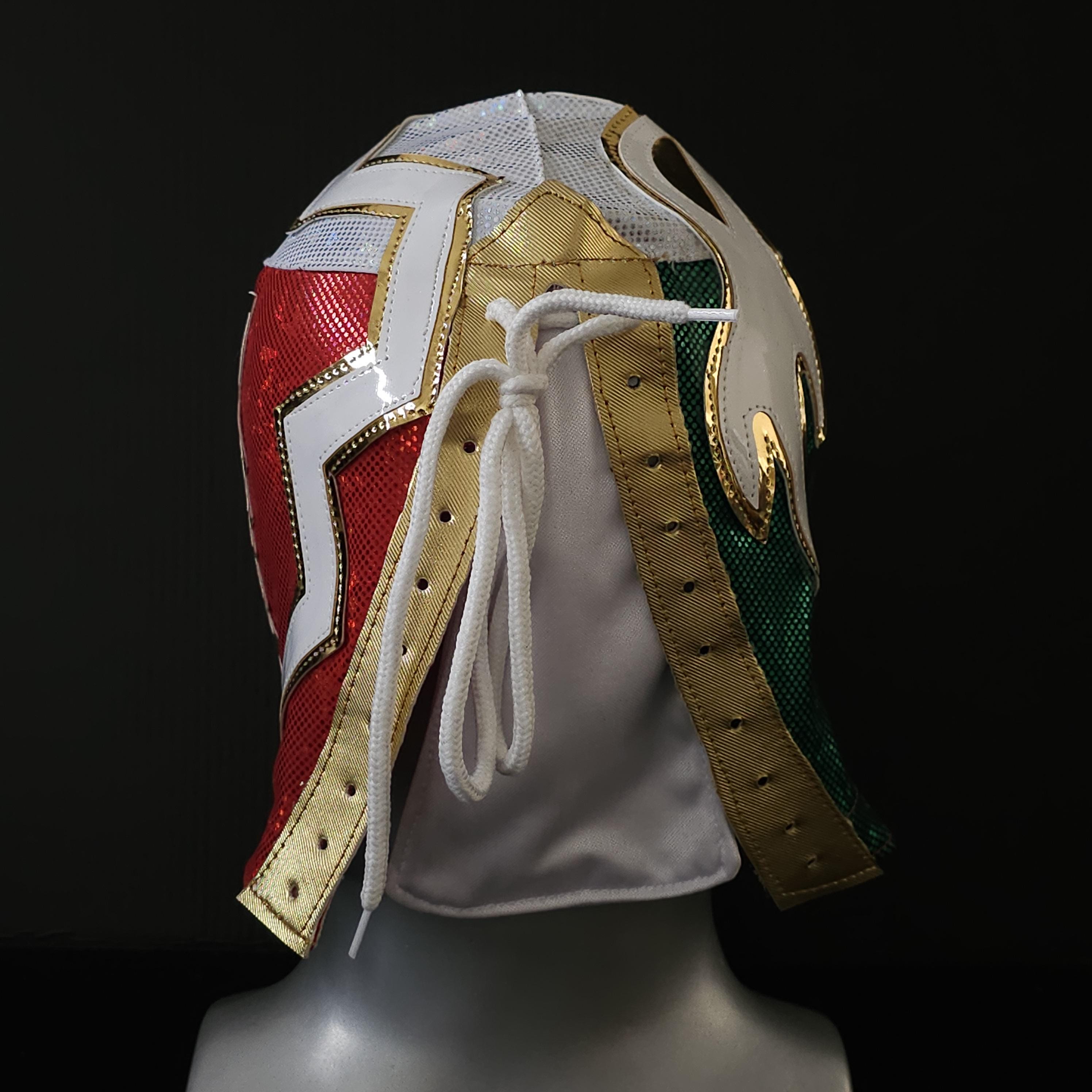 Hand Made Aztek Mask Wrestling Mask Luchador Costume Wrestler Lucha ...