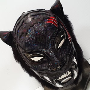 Tiger mask wrestling mask luchador costume wrestler lucha libre mexican mask maske cosplay