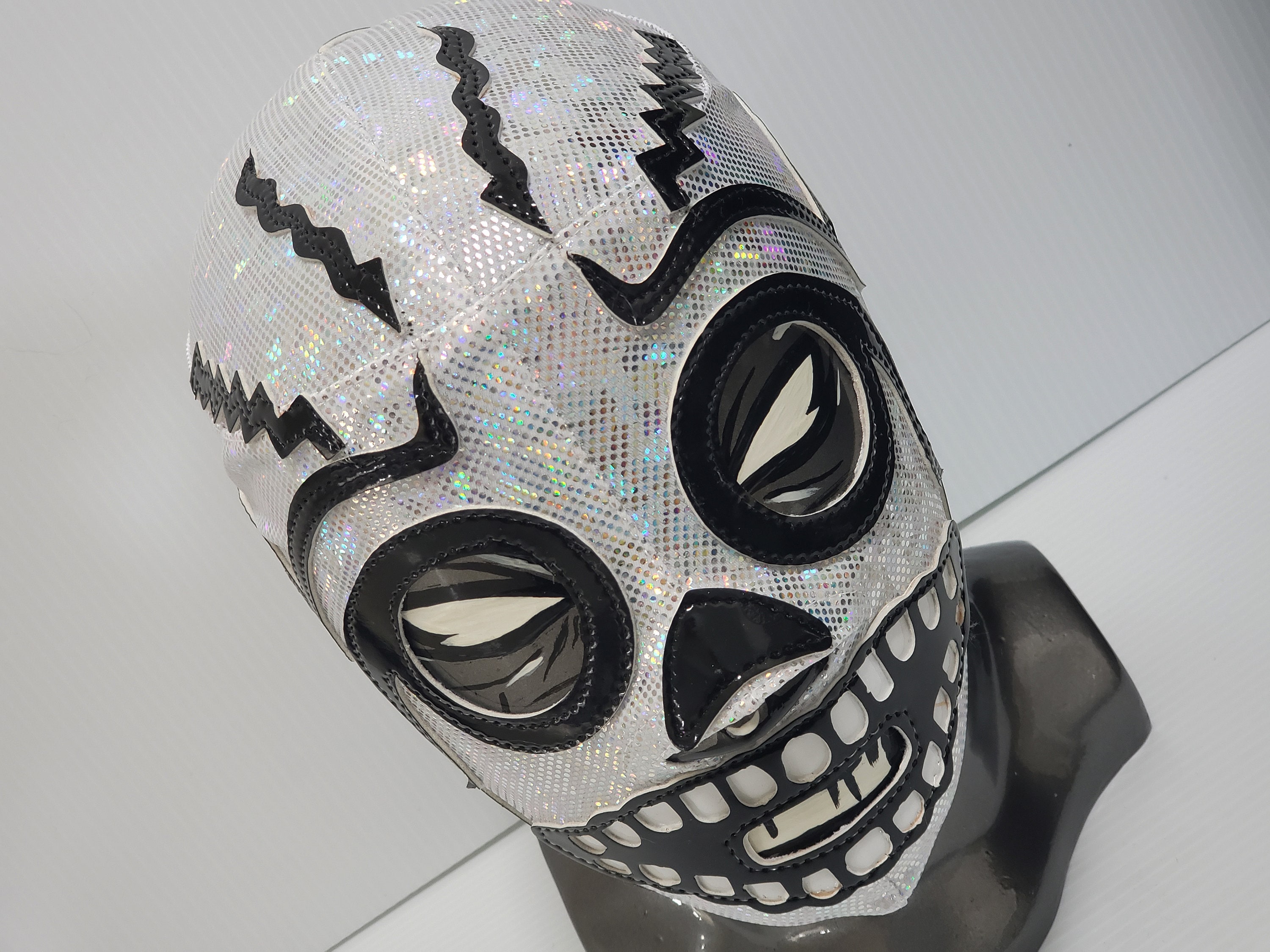CRÁNEO máscara de lucha libre luchador traje luchador lucha - Etsy México