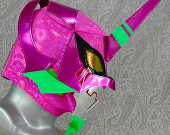 手作りエヴァマスク レスリングマスク ルチャドール コスチューム