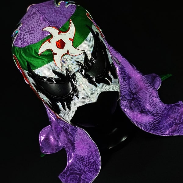 JOKER MASK masque de lutte luchador costume lutteur lucha libre masque mexicain masque cosplay