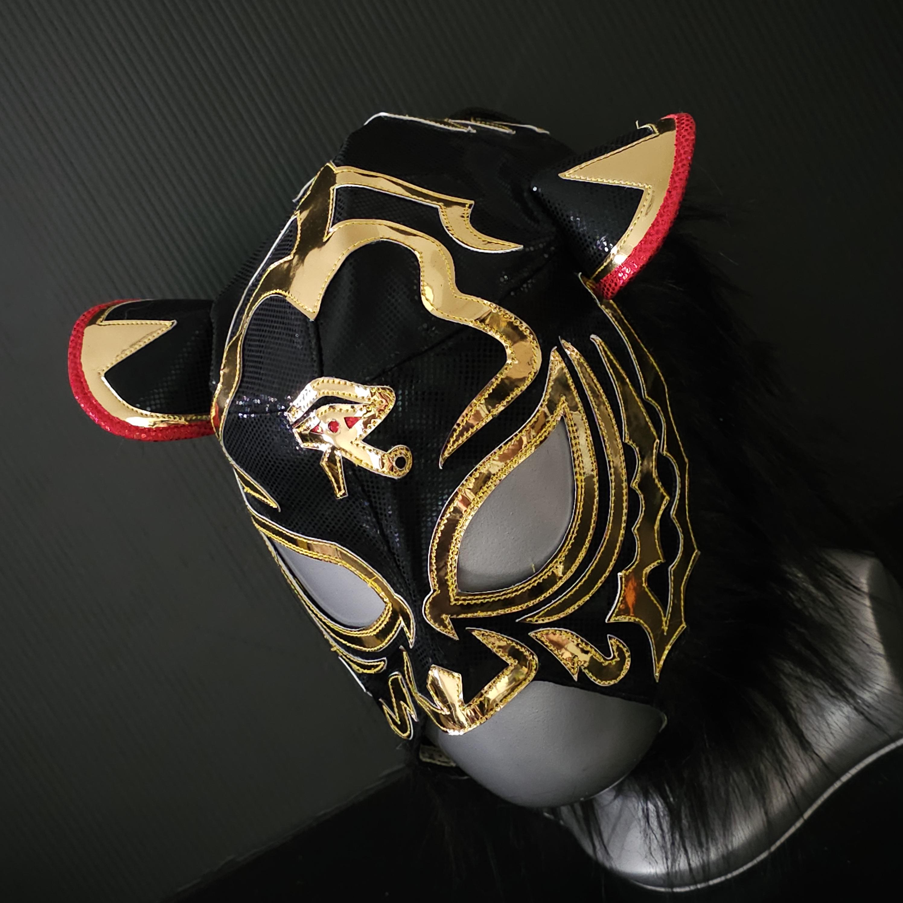Black Tiger Wrestling Mask - Etsy