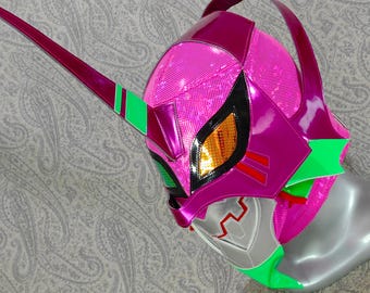 手作りエヴァマスク レスリングマスク ルチャドール コスチューム