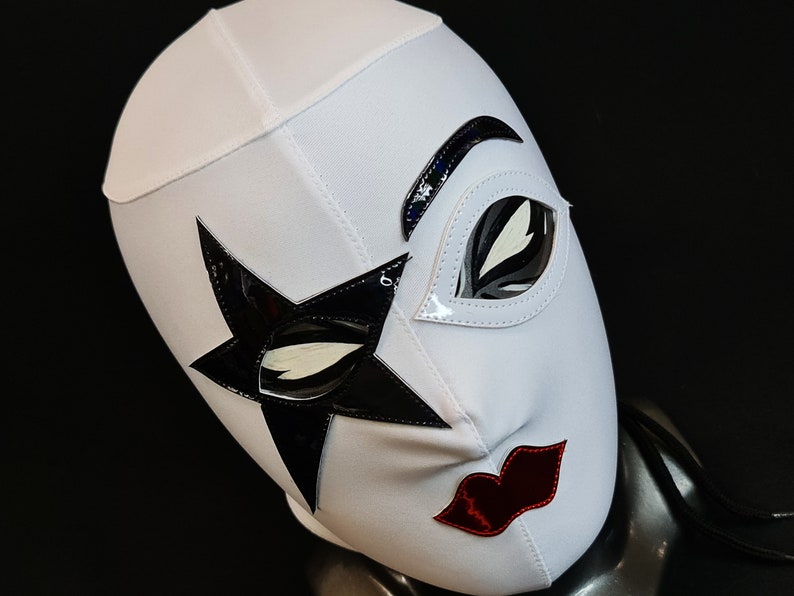 ROCKSTAR RETRO style wrestling mask luchador costume wrestler lu ROCKSTAR RETRO style wrestling mask luchador costume wrestler lu