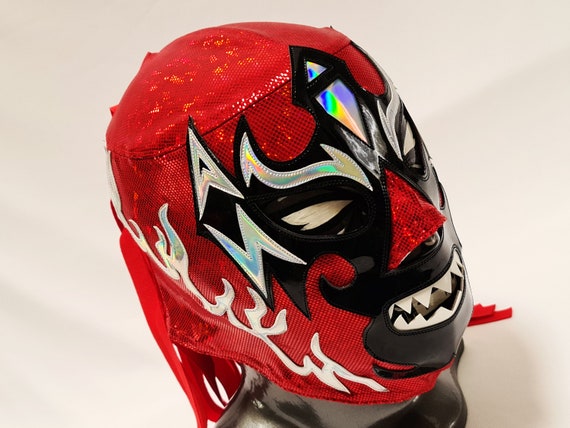 forsætlig Do bygning INFERNO Mask Wrestling Mask Luchador Costume Wrestler Lucha - Etsy Denmark