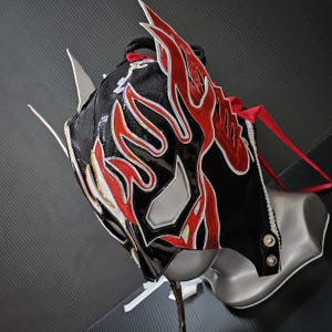 hand made skull wrestling mask luchador costume wrestler lucha libre mexican mask maske cosplay semi pro mask