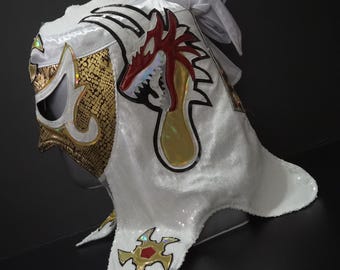 Hand Made Fire Bird Mask Wrestling Mask Luchador Costume Wrestler Lucha ...