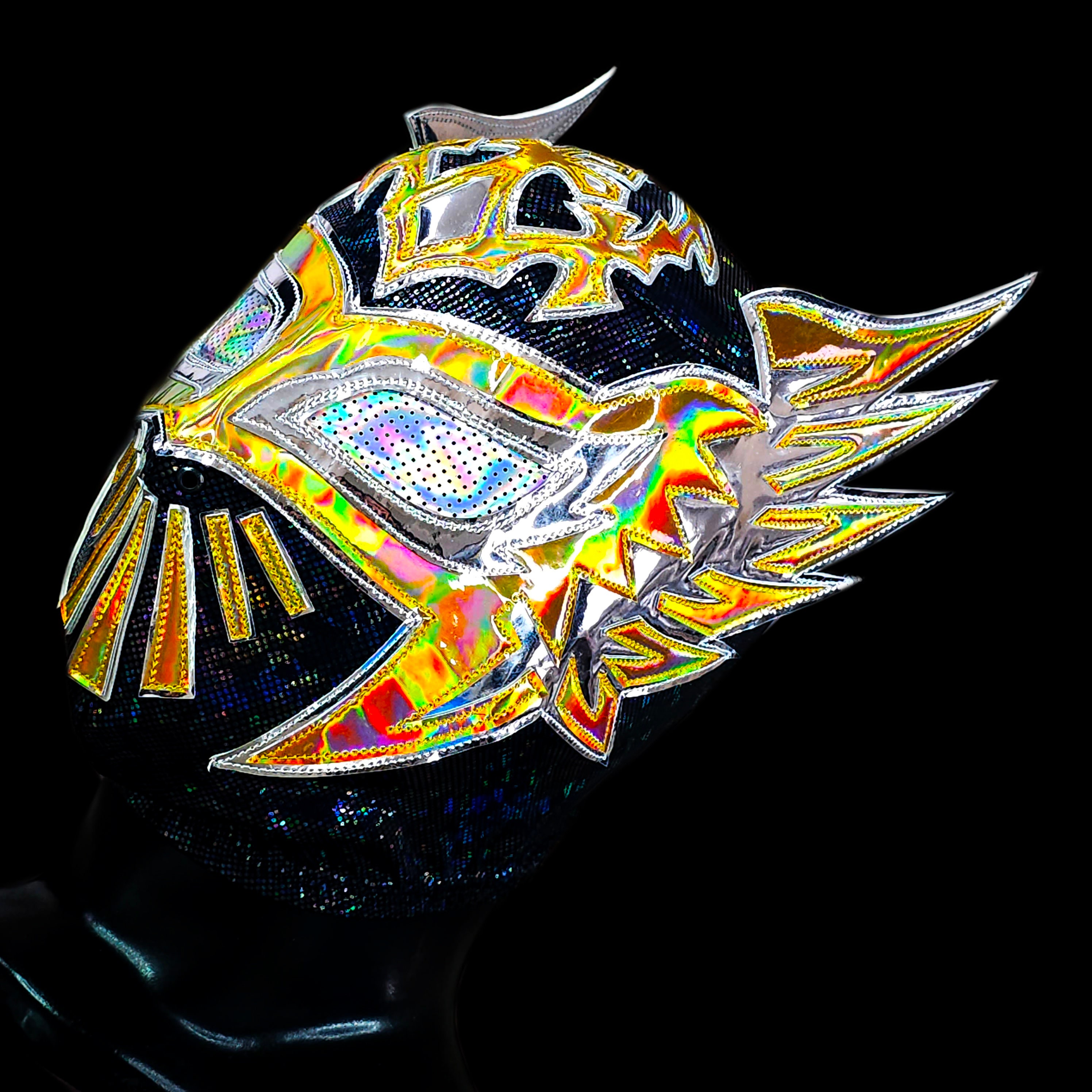 Handgemachte Engel-Maske Wrestling-Maske Luchador Kostüm Wrestler Lucha Libre mexikanische Maske Maske Cosplaysemi pro Maske