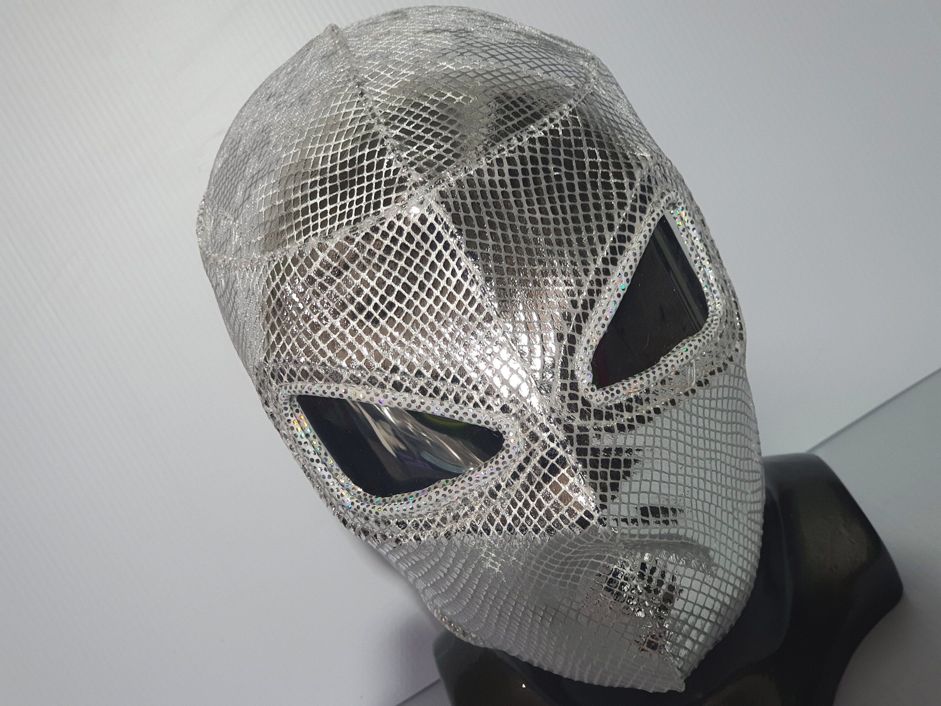 Máscara de plata cobra máscara lucha libre máscara luchador Etsy México