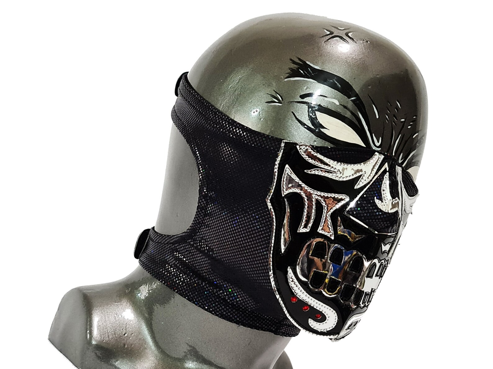 SKULL FACEMASK wrestling mask luchador costume wrestler lucha | Etsy