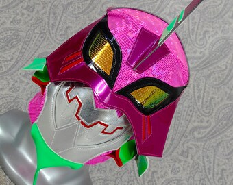 手作りエヴァマスク レスリングマスク ルチャドール コスチューム