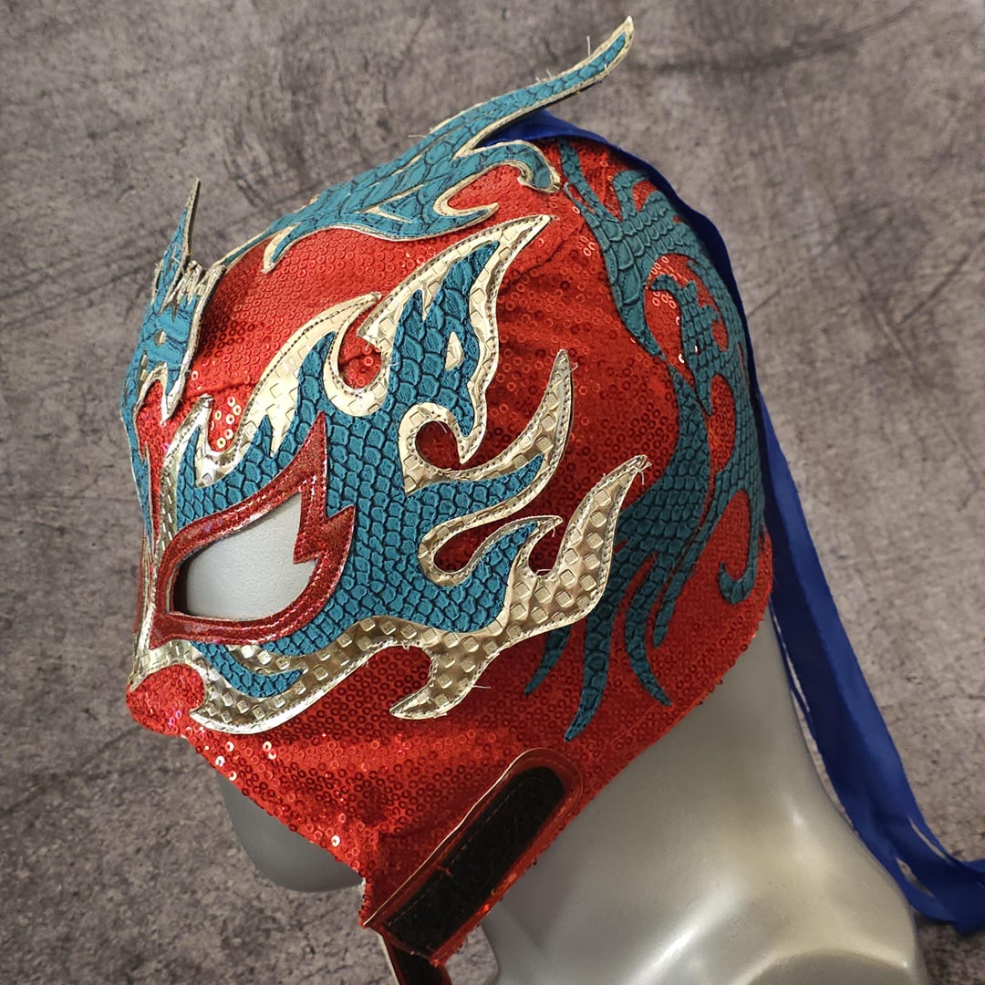 Hand Made FIREBIRD MASK Wrestling Mask Luchador Costume Wrestler Lucha ...