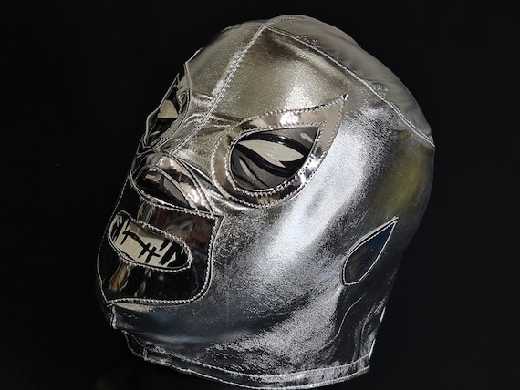 Destello Oferta Dispuesto Máscara plateada máscara de lucha libre luchador disfraz - Etsy España