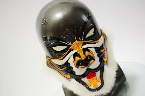 TIGER FACE MASK Wrestling Mask Luchador Costume Wrestler Lucha - Etsy