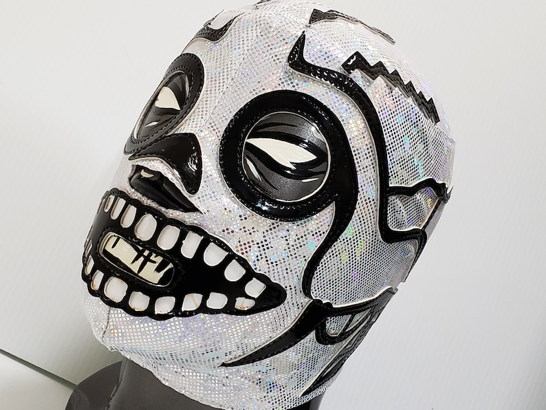 SKULL Wrestling Mask Luchador Costume Wrestler Lucha Libre - Etsy