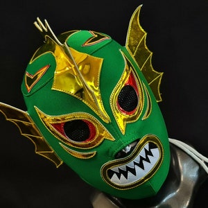 hand made KRAKEN wrestling mask luchador costume wrestler lucha libre mexican mask maske cosplaysemi pro mask