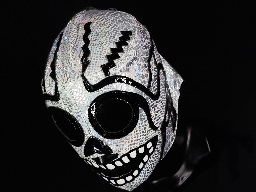Skull Wrestling Mask Luchador Costume Wrestler Lucha Libre Mexican Mask