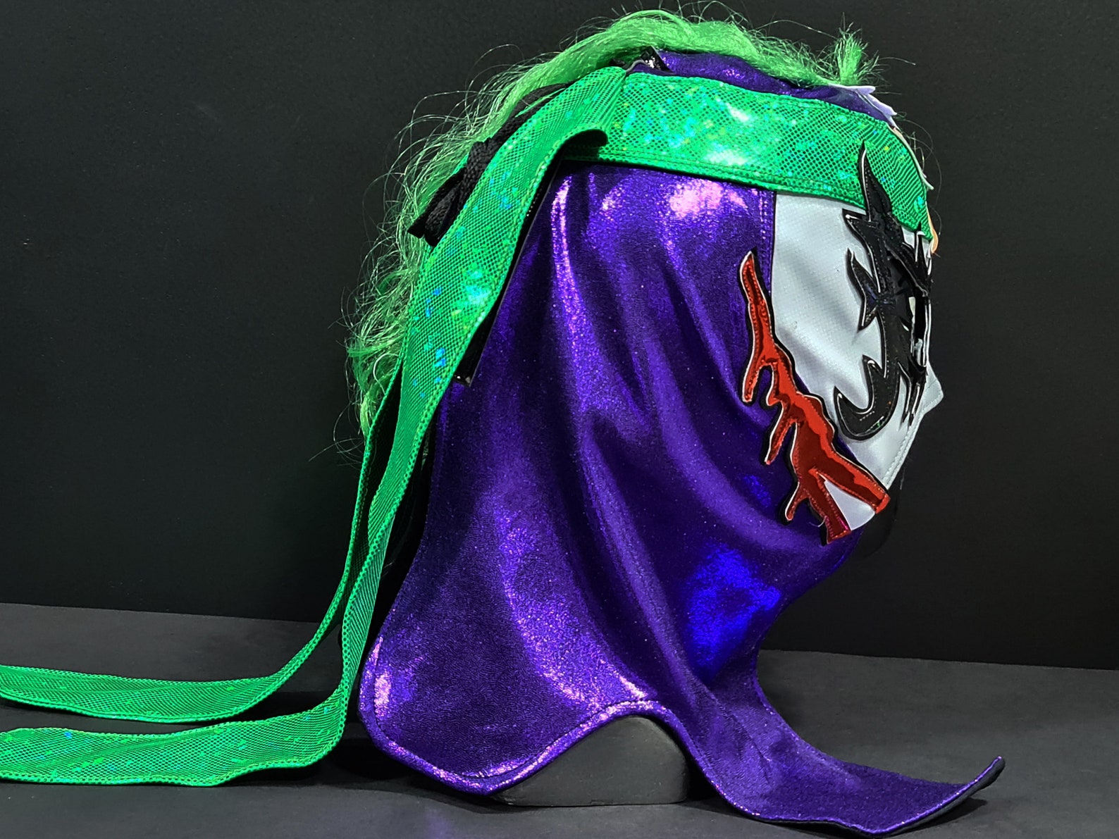 JOKER Wrestling Mask Luchador Costume Wrestler Lucha Libre Etsy