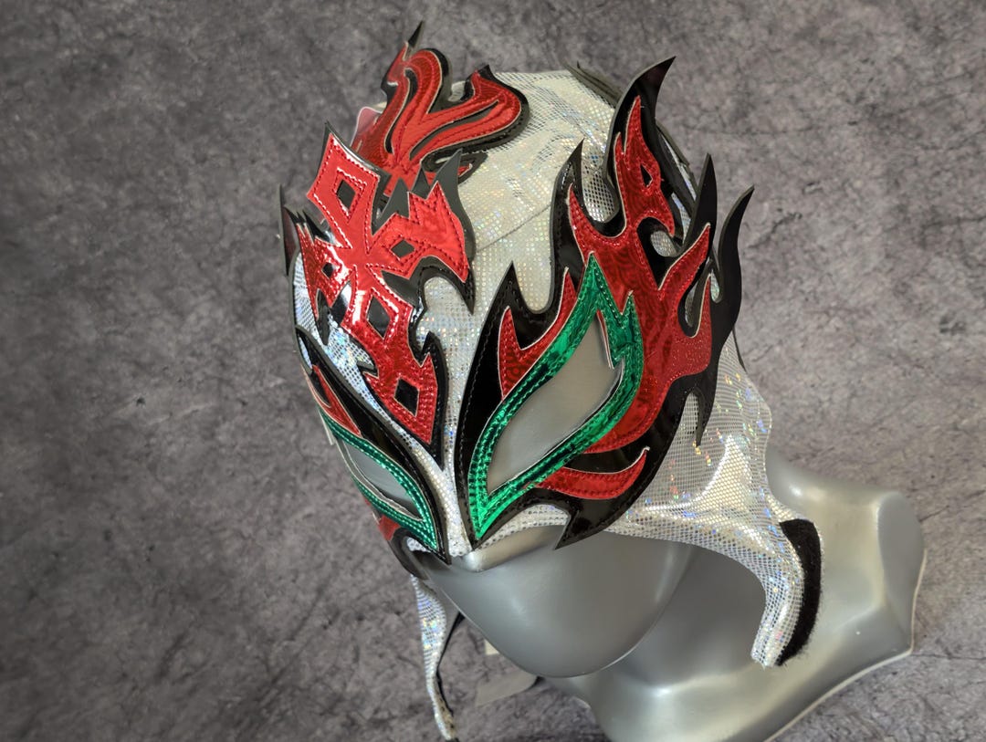Hand Made FIREBIRD MASK Wrestling Mask Luchador Costume Wrestler Lucha ...