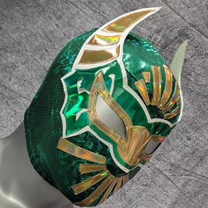 hand made DEVIL MASK wrestling mask luchador costume wrestler lucha libre mexican mask maske cosplaysemi pro mask