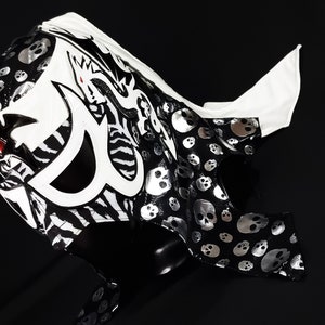 ręcznie robione czaszki MASKA maska zapaśnicza luchador kostium zapaśnik lucha libre meksykańska maska maska cosplay maska semi pro