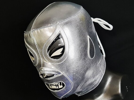 Destello Oferta Dispuesto Máscara plateada máscara de lucha libre luchador disfraz - Etsy España