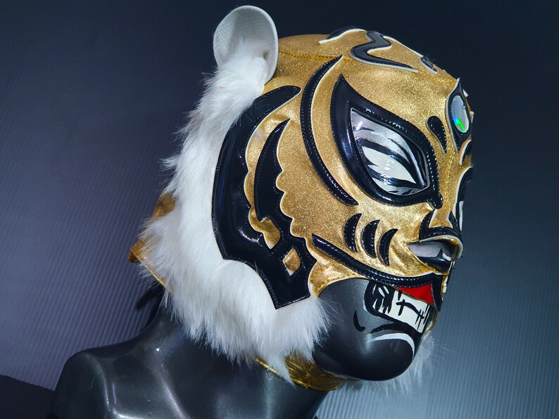 Tiger Mask Wrestling Mask Luchador Costume Wrestler Lucha Libre Mexican Mask Maske Cosplay Masks Accessories Koszulkiznadrukiem Com Pl