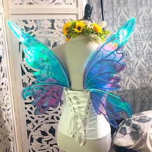 MADE TO ORDER Small Fancy Forest Sprite Fairy Wings