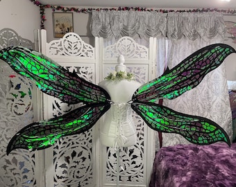 MADE TO ORDER Large Carnival Row Wings