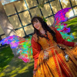 MADE TO ORDER Byrning Nymph Fairy Wings - Etsy