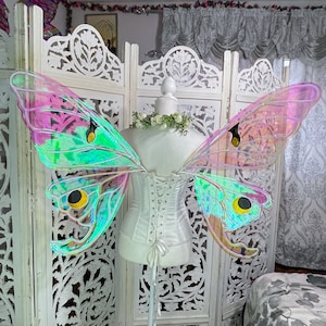 MADE TO ORDER Medium Luna Moth Fairy Wings
