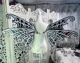 MADE TO ORDER Web Weaver Wings (black).