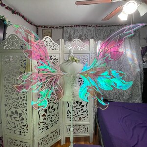 MADE TO ORDER Byrning Nymph Fairy Wings - Etsy