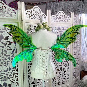 MADE TO ORDER Small Leafy Maple Fairy Wings